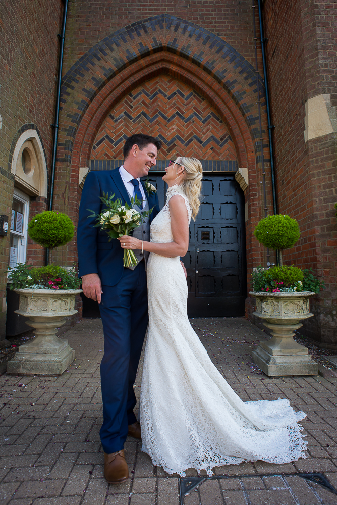 beautiful wedding photograph at St Albans Registry Office